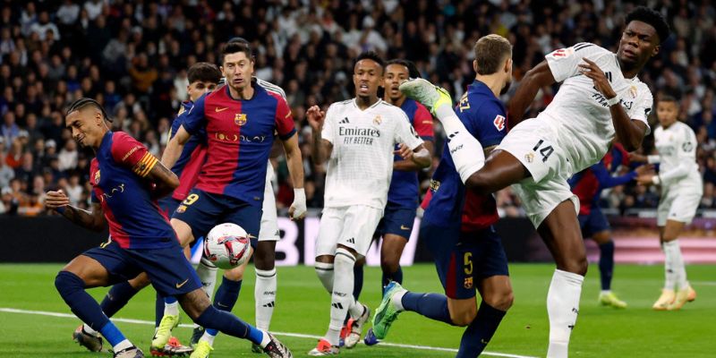 Barca hủy diệt Real Madrid tại trận đấu lượt đi La Liga 2024 